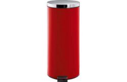 HOME 30 Litre Kitchen Pedal Bin - Red.